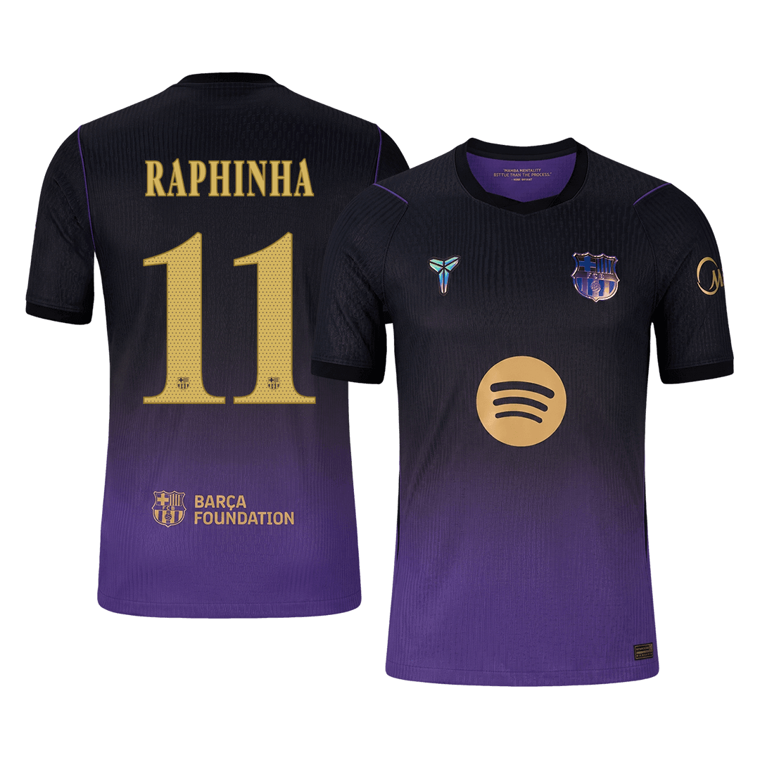 RAPHINHA #11 Барселона Гостуваща Тениска 2026/27 Authentic - UCL