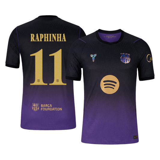 RAPHINHA #11 Барселона Гостуваща Тениска 2026/27 Authentic - UCL