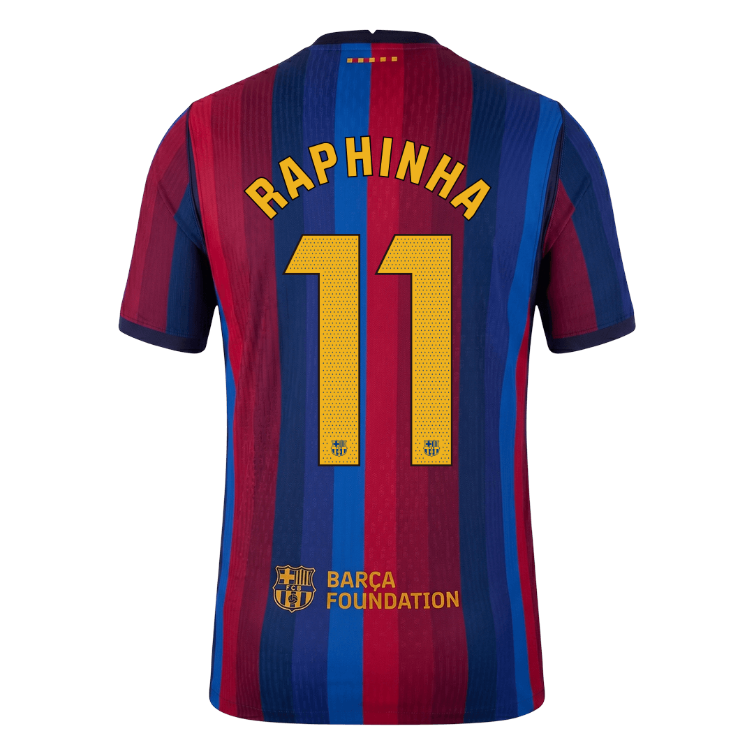 RAPHINHA #11 Барселона Домакинска Тениска 2026/27 Authentic