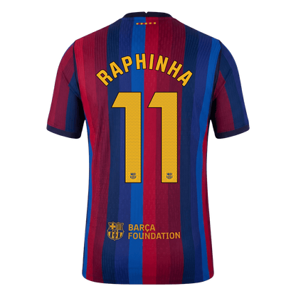 RAPHINHA #11 Барселона Домакинска Тениска 2026/27 Authentic