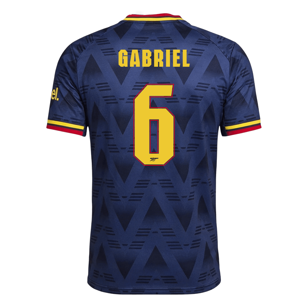 GABRIEL #6 Арсенал Гостуваща Тениска 2026/27 Authentic - UCL