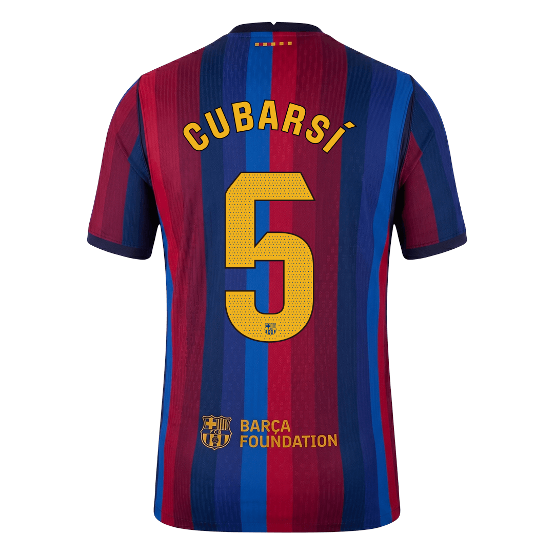 CUBARSÍ #5 Барселона Домакинска Тениска 2026/27 Authentic