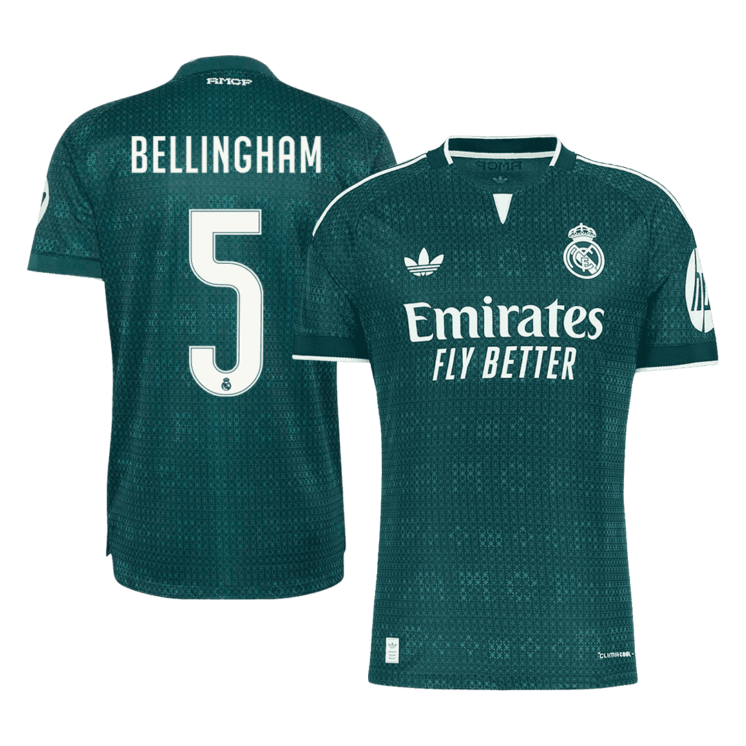 BELLINGHAM #5 Реал Мадрид Гостуваща Тениска 2026/27 Authentic