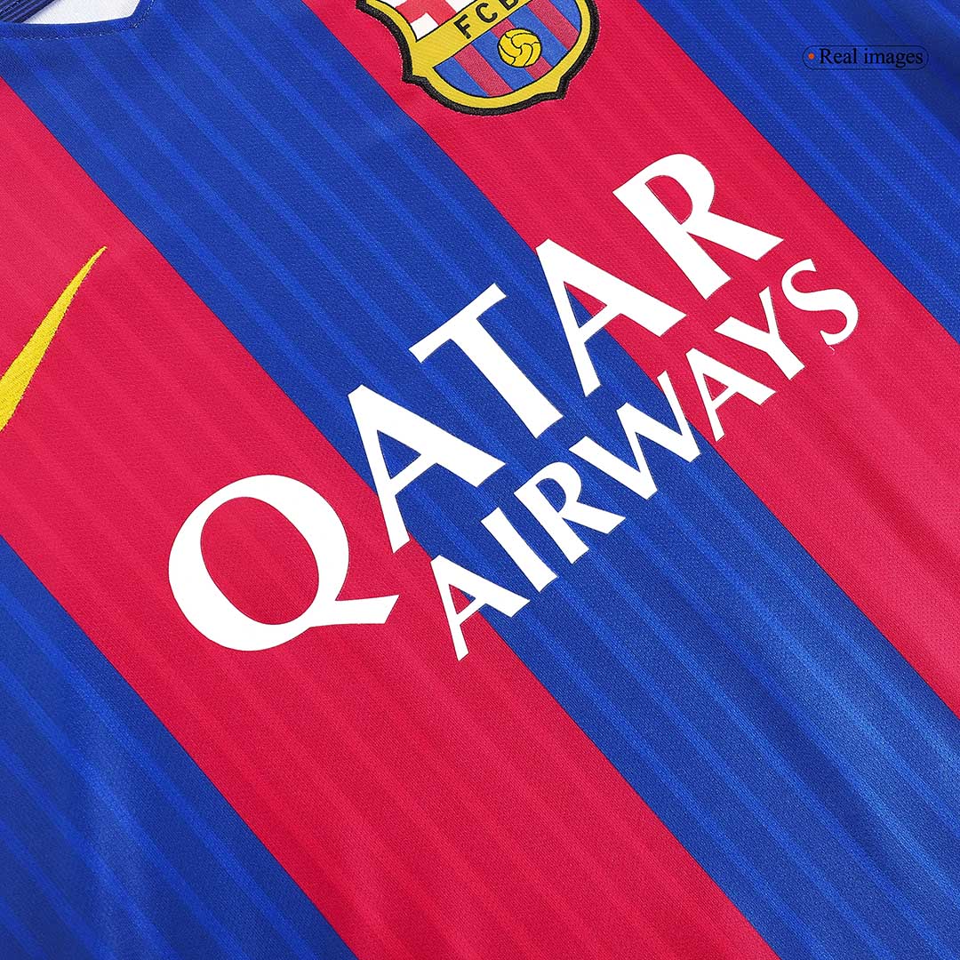 Ретро MESSI #10 Барселона Домакинска Тениска 2016/17