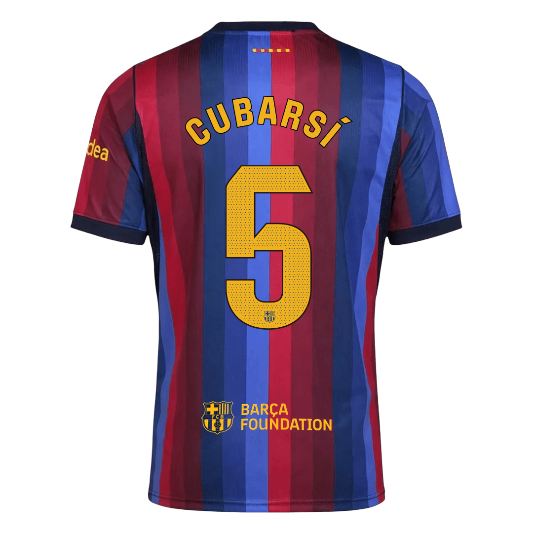 CUBARSÍ #5 Барселона Домакинска Тениска 2026/27