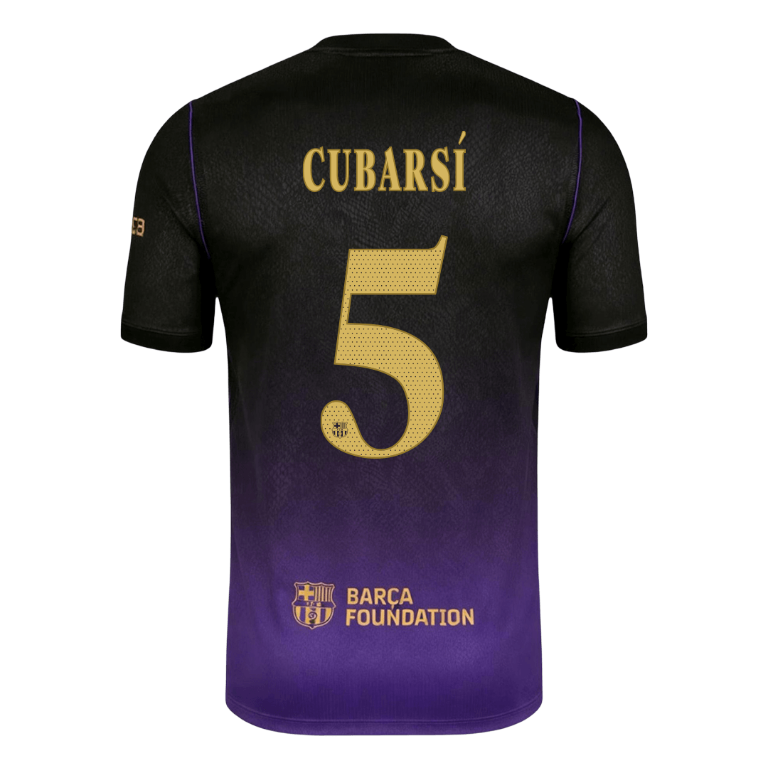 CUBARSÍ #5 Барселона Гостуваща Тениска 2026/27 - UCL