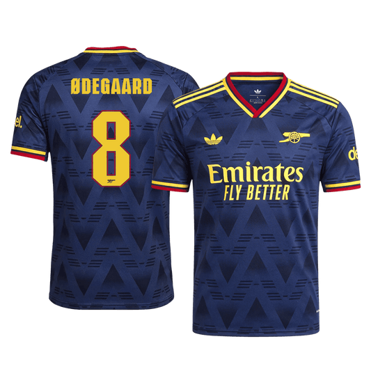 ØDEGAARD #8 Арсенал Гостуваща Тениска 2026/27 Authentic - UCL