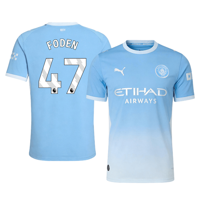 FODEN #47 Манчестър Сити Домакинска Тениска 2026/27 Authentic