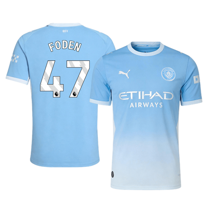 FODEN #47 Манчестър Сити Домакинска Тениска 2026/27 Authentic