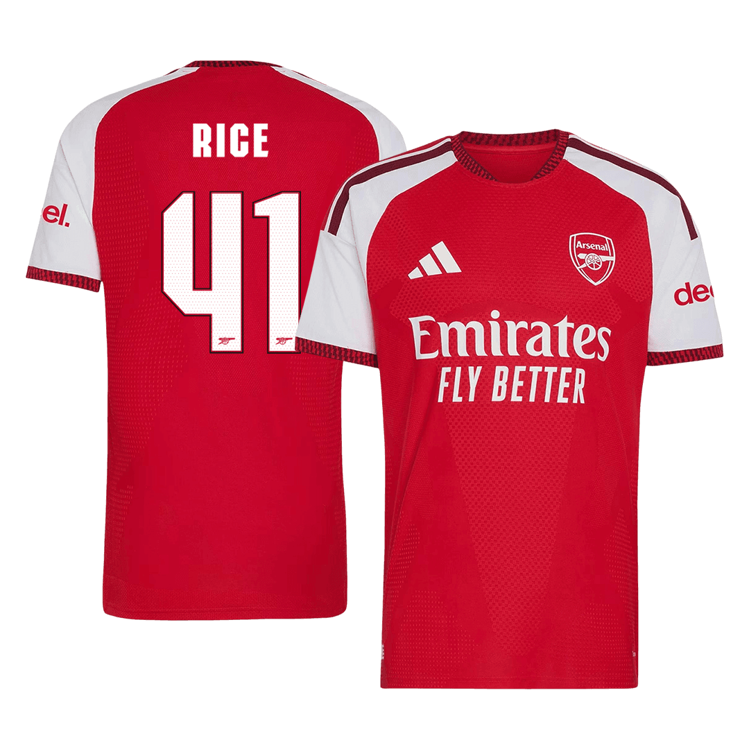RICE #41 Арсенал Домакинска Тениска 2026/27 Authentic - UCL