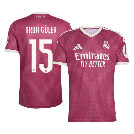 ARDA GÜLER #15 Реал Мадрид Трета Тениска 2026/27