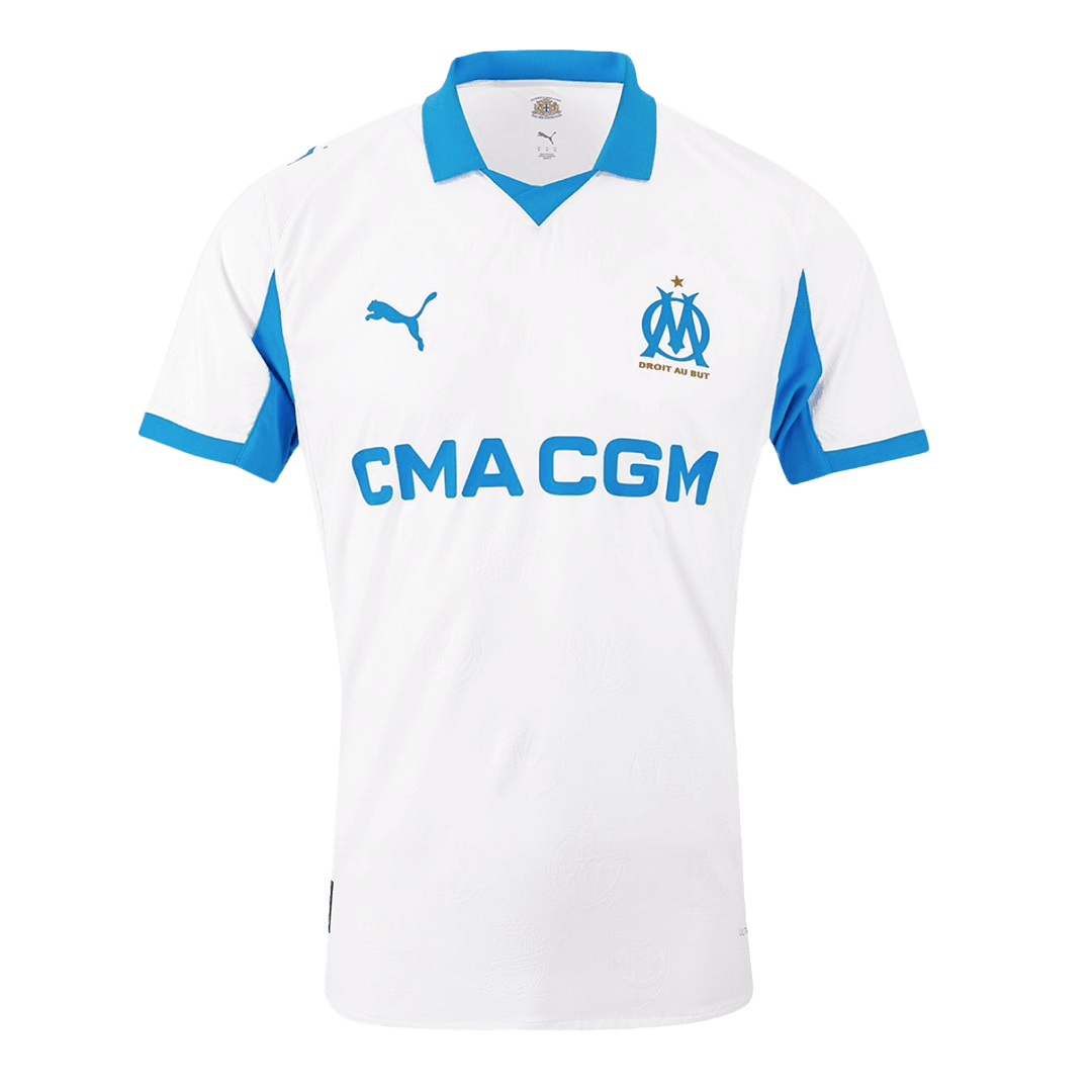 Олимпик Марсилия Домакинска Тениска 2025/26 Authentic