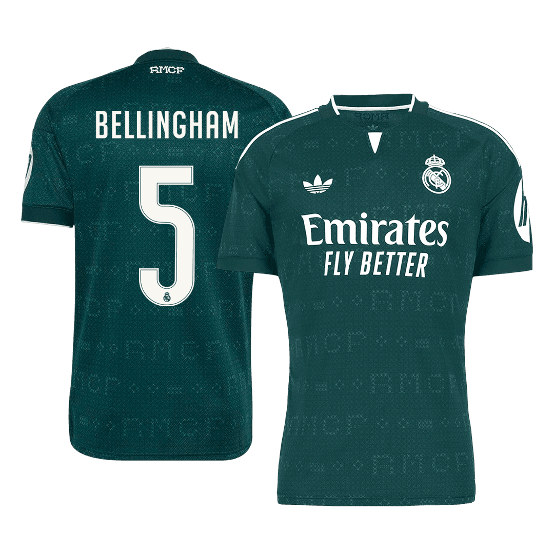 BELLINGHAM #5 Реал Мадрид Гостуваща Тениска 2026/27