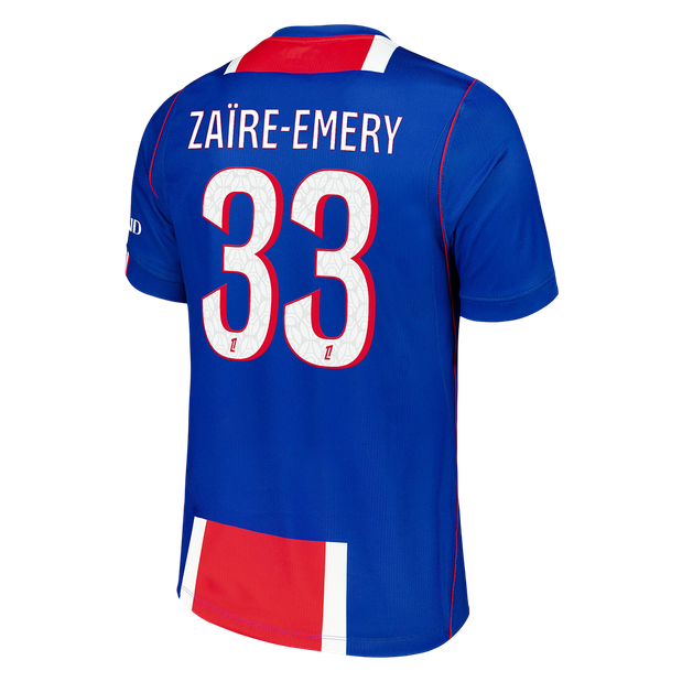 ZAÏRE-EMERY #33 Пари Сен Жермен Домакинска Тениска 2026/27