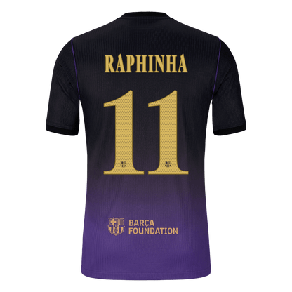 RAPHINHA #11 Барселона Гостуваща Тениска 2026/27 Authentic - UCL