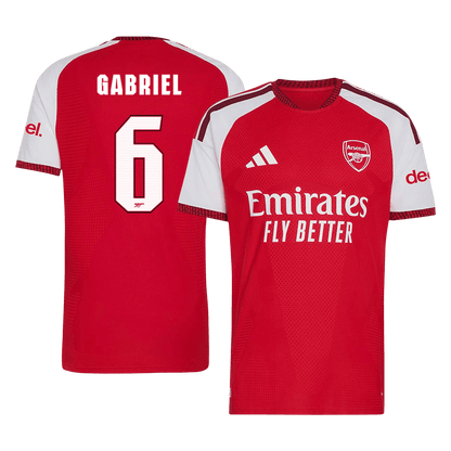 GABRIEL #6 Арсенал Домакинска Тениска 2026/27 Authentic - UCL