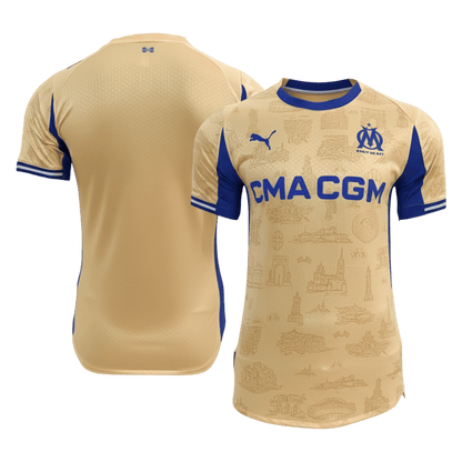 Олимпик Марсилия Четвърта Тениска 2025/26 Authentic