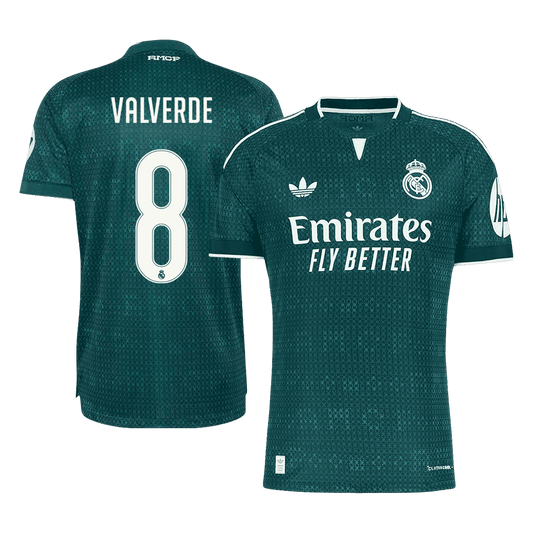 VALVERDE #8 Реал Мадрид Гостуваща Тениска 2026/27 Authentic