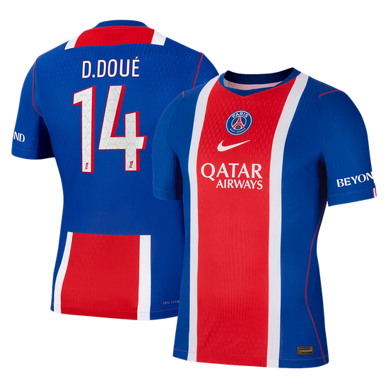 D. DOUÉ #14 Пари Сен Жермен Домакинска Тениска 2026/27 Authentic