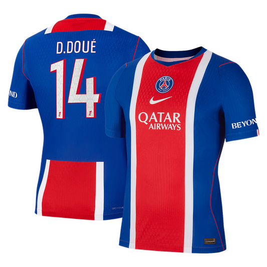 D. DOUÉ #14 Пари Сен Жермен Домакинска Тениска 2026/27 Authentic