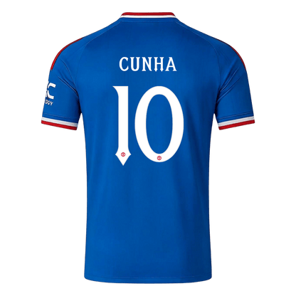 CUNHA #10 Манчестер Юнайтед Гостуваща Тениска 2026/27 - UCL