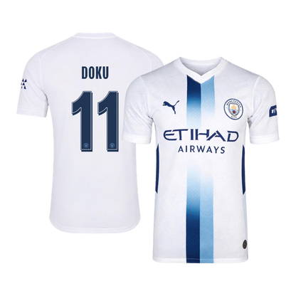 DOKU #11 Манчестър Сити Трета Тениска 2026/27 Authentic - UCL