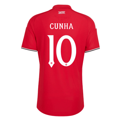 CUNHA #10 Манчестер Юнайтед Домакинска Тениска 2026/27 Authentic - UCL