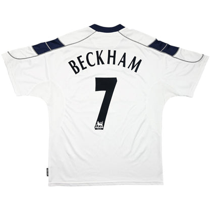 Ретро BECKHAM #7 Манчестер Юнайтед Гостуваща Тениска 2000/01