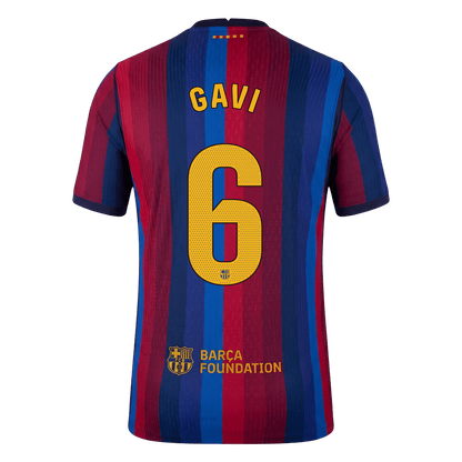 GAVI #6 Барселона Домакинска Тениска 2026/27 Authentic