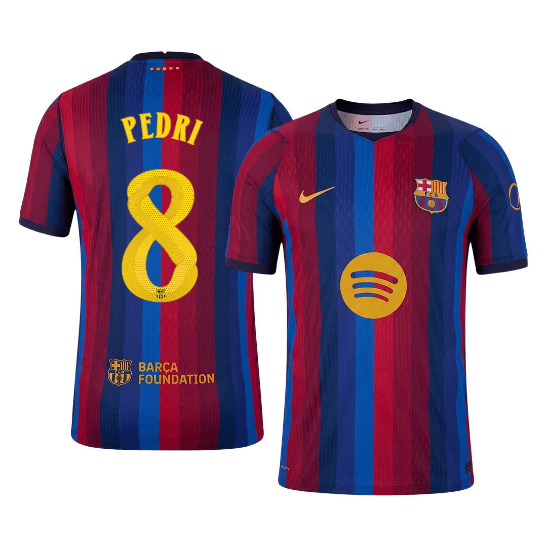 PEDRI #8 Барселона Домакинска Тениска 2026/27 Authentic - UCL