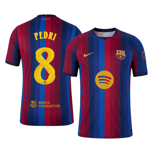 PEDRI #8 Барселона Домакинска Тениска 2026/27 Authentic - UCL