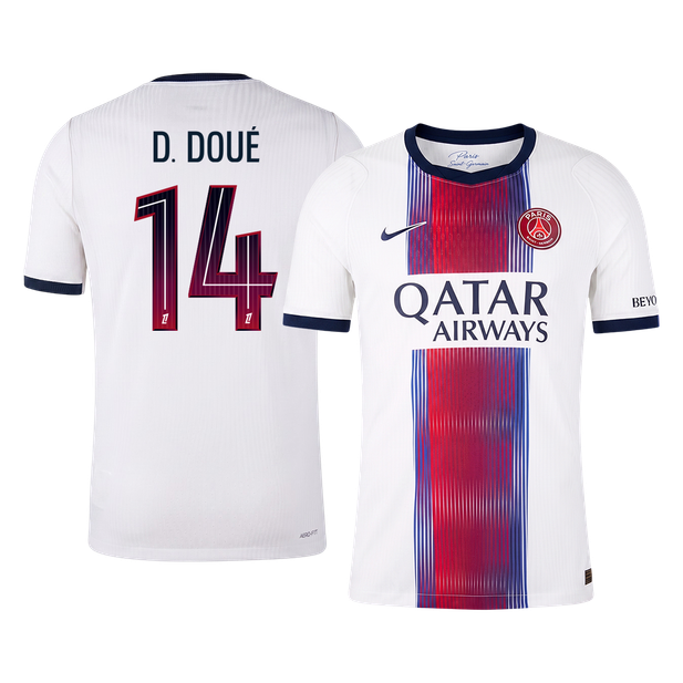 D. DOUÉ #14 Пари Сен Жермен Гостуваща Тениска 2026/27 Authentic