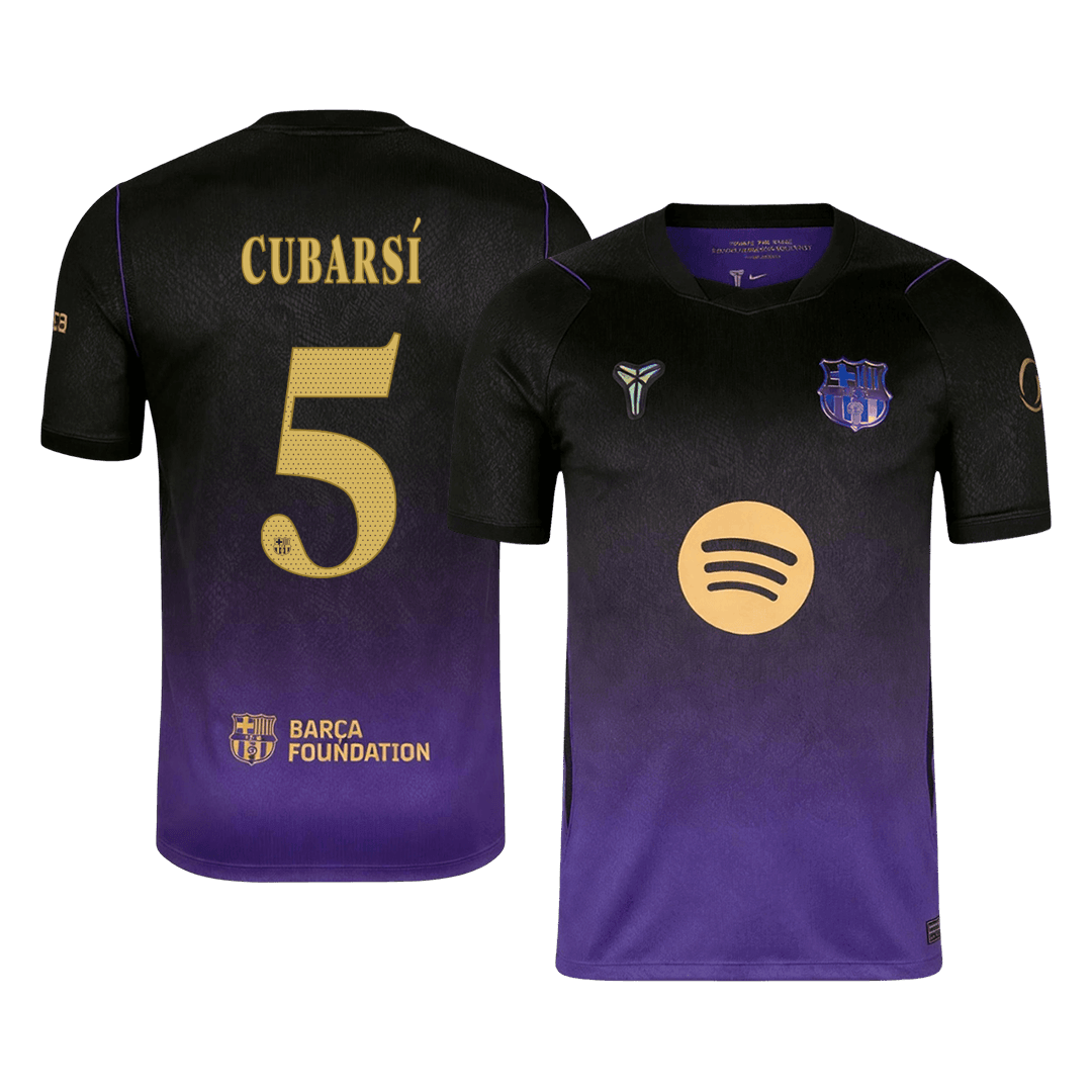 CUBARSÍ #5 Барселона Гостуваща Тениска 2026/27 - UCL
