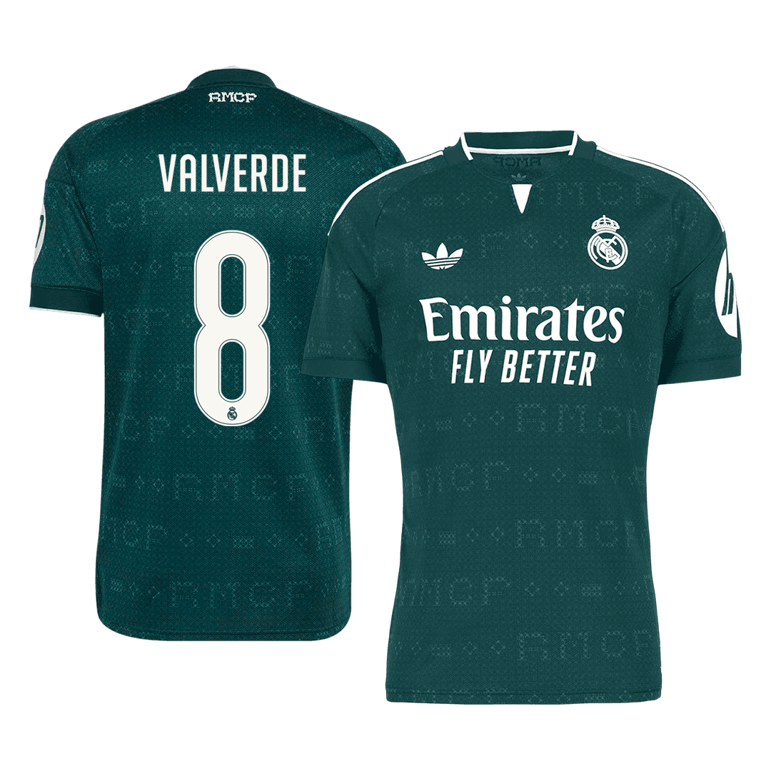 VALVERDE #8 Реал Мадрид Гостуваща Тениска 2026/27