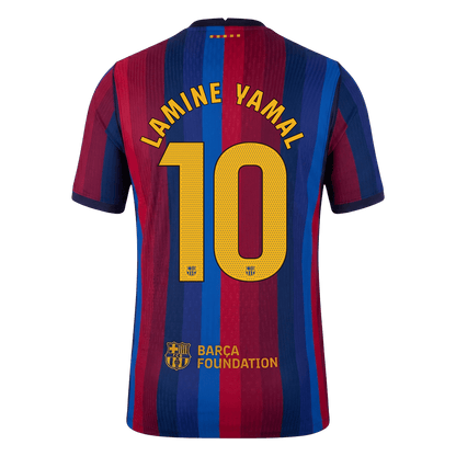 LAMINE YAMAL #10 Барселона Домакинска Тениска 2026/27 Authentic