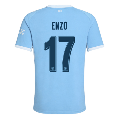 ENZO #17 Манчестър Сити Домакинска Тениска 2026/27 Authentic - UCL