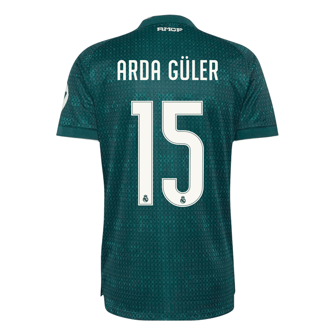 ARDA GÜLER #15 Реал Мадрид Гостуваща Тениска 2026/27 Authentic