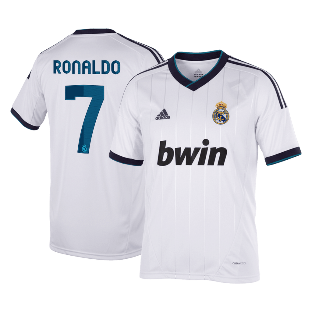 Ретро RONALDO #7 Реал Мадрид Домакинска Тениска 2012/13
