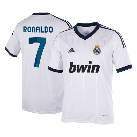 Ретро RONALDO #7 Реал Мадрид Домакинска Тениска 2012/13