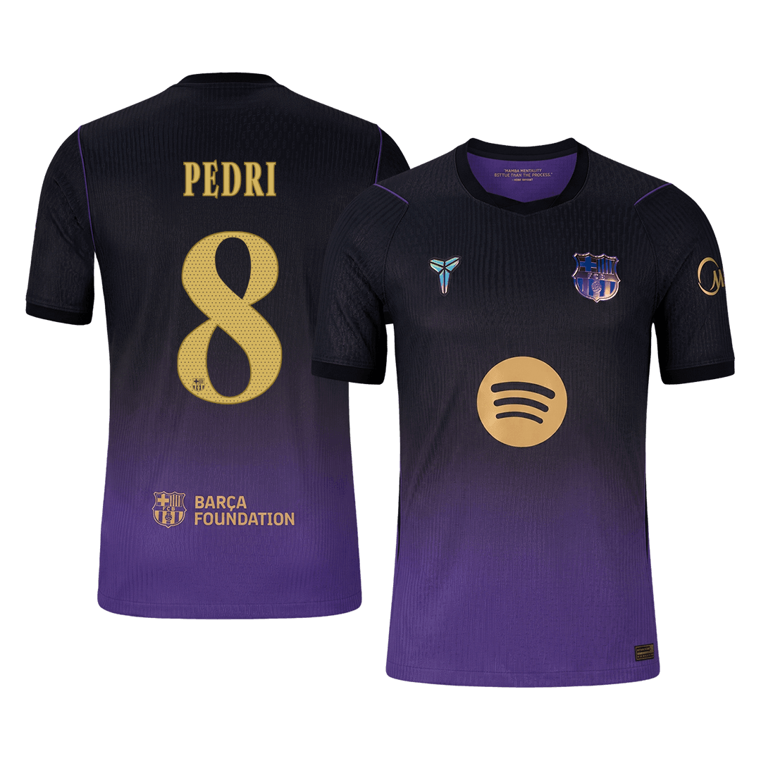 PEDRI #8 Барселона Гостуваща Тениска 2026/27 Authentic - UCL