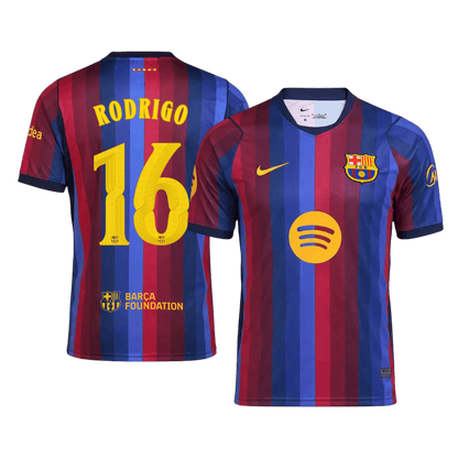 RODRIGO #16 Барселона Домакинска Тениска 2026/27 - UCL