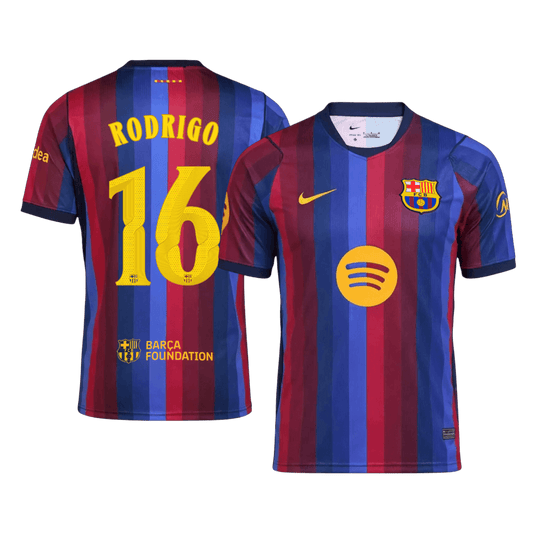 RODRIGO #16 Барселона Домакинска Тениска 2026/27 - UCL