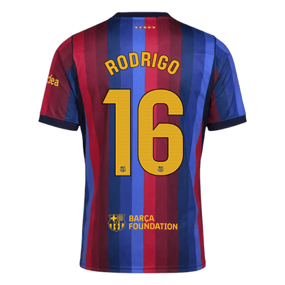 RODRIGO #16 Барселона Домакинска Тениска 2026/27