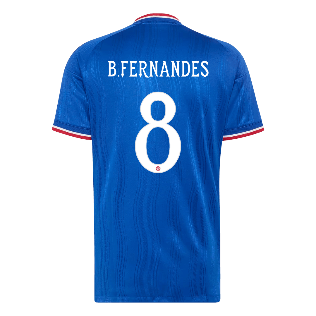 B. FERNANDES #8 Манчестер Юнайтед Гостуваща Тениска 2026/27 Authentic - UCL