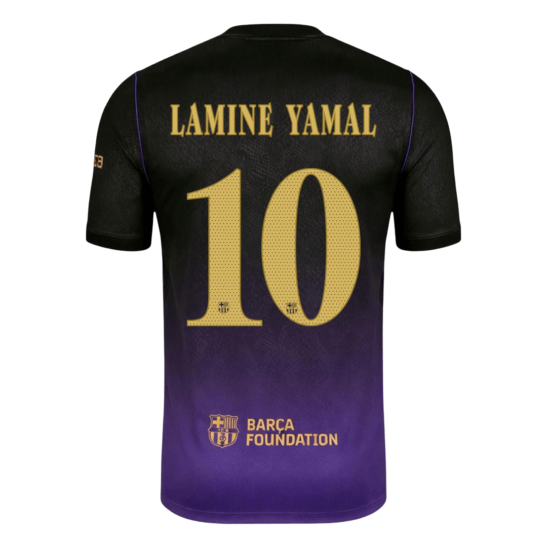 LAMINE YAMAL #10 Барселона Гостуваща Тениска 2026/27 - UCL