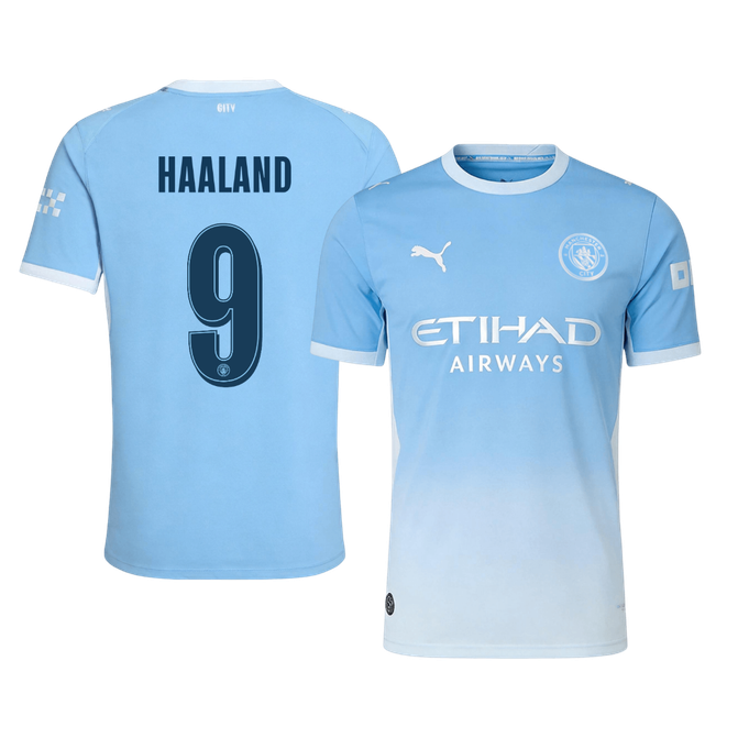 HAALAND #9 Манчестър Сити Домакинска Тениска 2026/27 Authentic - UCL