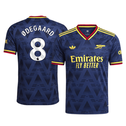 ØDEGAARD #8 Арсенал Гостуваща Тениска 2026/27 Authentic