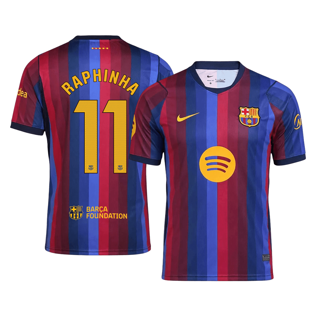 RAPHINHA #11 Барселона Домакинска Тениска 2026/27