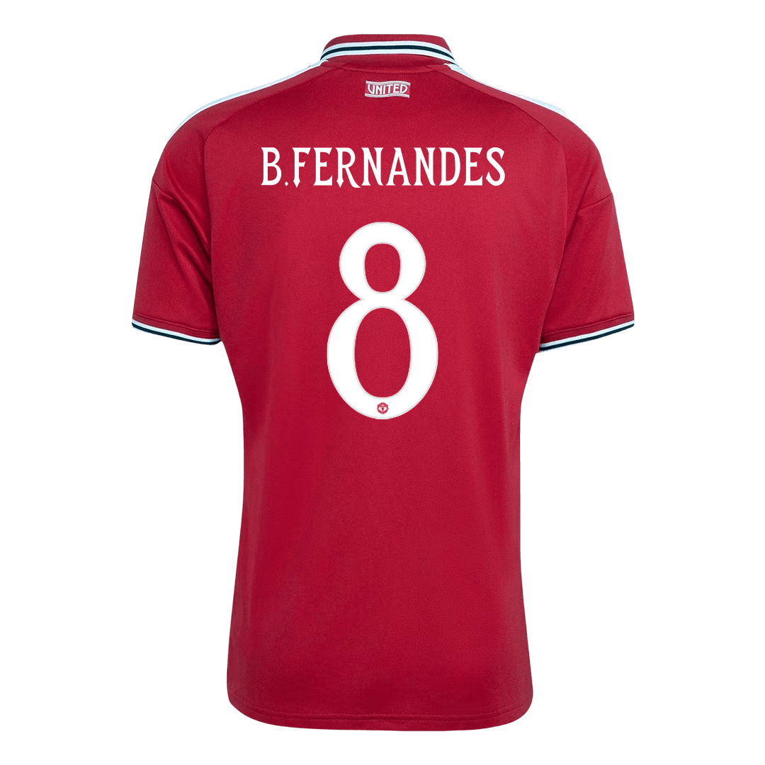 B.FERNANDES #8 Манчестер Юнайтед Домакинска Тениска 2026/27 - UCL