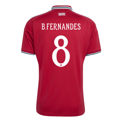 B.FERNANDES #8 Манчестер Юнайтед Домакинска Тениска 2026/27 - UCL